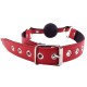 Rouge Garments Ball Gag Red Rouge Garments Ball Gag Red