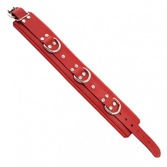 Rouge Garments Red Padded Collar Rouge Garments Red Padded Collar