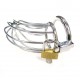 Rouge Stainless Steel Chasity Cock Cage With Padlock Rouge Stainless Steel Chasity Cock Cage With Padlock