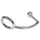 Rouge Stainless Steel Cock Ring With Anal Probe Rouge Stainless Steel Cock Ring With Anal Probe