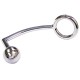 Rouge Stainless Steel Cock Ring With Anal Probe Rouge Stainless Steel Cock Ring With Anal Probe