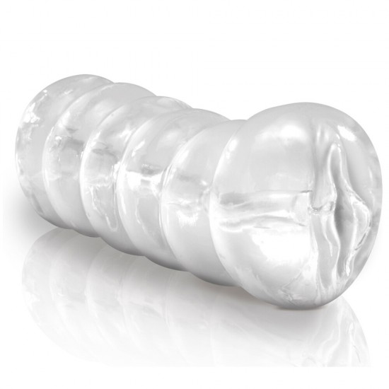 Pipedream Extreme Clear Leader Snatch Masturbator Pipedream Extreme Clear Leader Snatch Masturbator