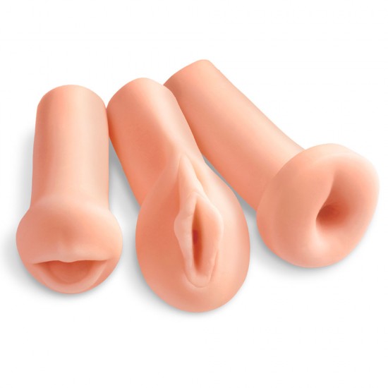 Pipedream Extreme Toyz All 3 Holes Masturbators Pipedream Extreme Toyz All 3 Holes Masturbators