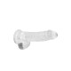 RealRock 6 Inch Transparent Realistic Crystal Clear Dildo RealRock 6 Inch Transparent Realistic Crystal Clear Dildo