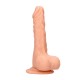 RealRock 8 Inch Dong With Testicles Flesh Pink RealRock 8 Inch Dong With Testicles Flesh Pink
