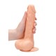RealRock 8 Inch Dong With Testicles Flesh Pink RealRock 8 Inch Dong With Testicles Flesh Pink