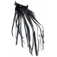 The Red Leather Fringe Necklace Collar The Red Leather Fringe Necklace Collar
