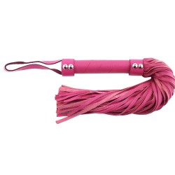Rouge Garments Pink Leather Flogger Rouge Garments Pink Leather Flogger
