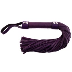 Rouge Garments Purple Leather Flogger Rouge Garments Purple Leather Flogger