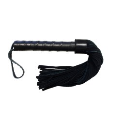Rouge Leather Handle Suede Flogger Rouge Leather Handle Suede Flogger