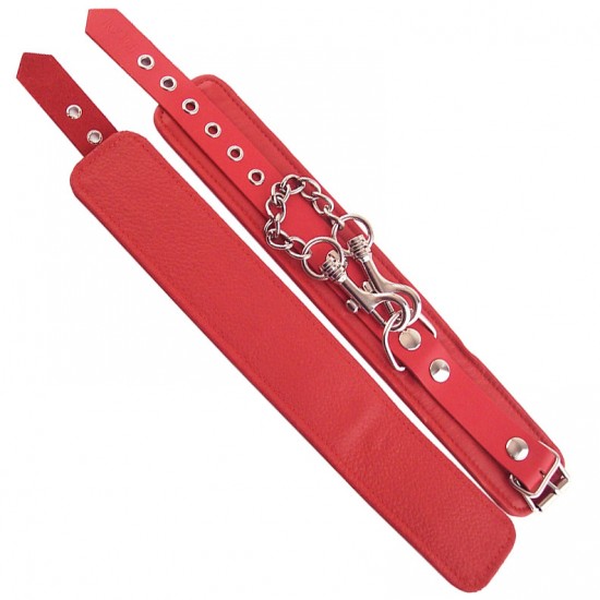 Rouge Garments Ankle Cuffs Red Rouge Garments Ankle Cuffs Red