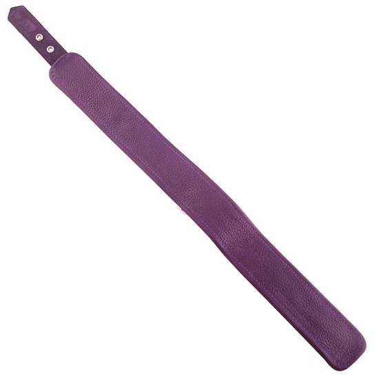 Rouge Garments Plain Purple Leather Collar Rouge Garments Plain Purple Leather Collar
