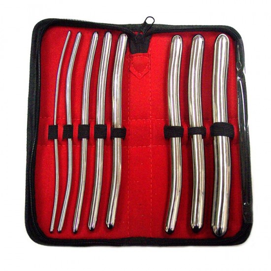 Rouge Stainless Steel Hegar Dilator Set Rouge Stainless Steel Hegar Dilator Set