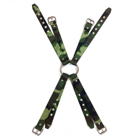Rouge Army Camouflage Chest Harness Rouge Army Camouflage Chest Harness