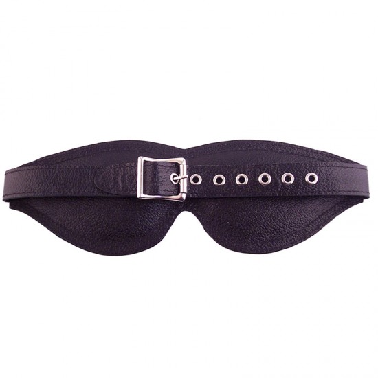 Rouge Garments Large Black Padded Blindfold Rouge Garments Large Black Padded Blindfold
