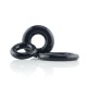 Screaming O RingO x3 Cock Rings Black Screaming O RingO x3 Cock Rings Black