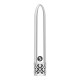 Royal Gems Shiny Rechargeable Bullet Silver Royal Gems Shiny Rechargeable Bullet Silver