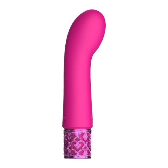 Royal Gems Bijou Rechargeable Silicone Bullet Pink Royal Gems Bijou Rechargeable Silicone Bullet Pink