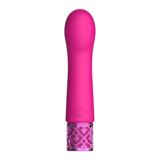 Royal Gems Bijou Rechargeable Silicone Bullet Pink Royal Gems Bijou Rechargeable Silicone Bullet Pink