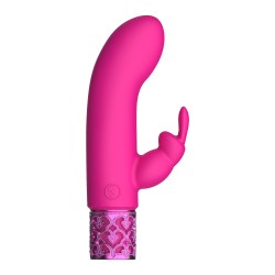 Royal Gems Dazzling Rechargeable Rabbit Bullet Pink Royal Gems Dazzling Rechargeable Rabbit Bullet Pink