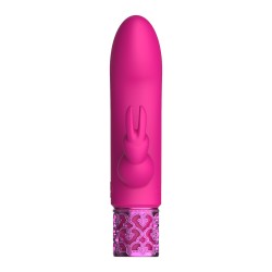 Royal Gems Dazzling Rechargeable Rabbit Bullet Pink Royal Gems Dazzling Rechargeable Rabbit Bullet Pink
