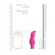 Royal Gems Exquisite Rechargeable Silicone Bullet Pink Royal Gems Exquisite Rechargeable Silicone Bullet Pink