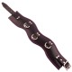 Rouge Garments Black And Purple Padded Posture Collar Rouge Garments Black And Purple Padded Posture Collar