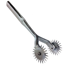 Rouge Stainless Steel Double Pinwheel Rouge Stainless Steel Double Pinwheel