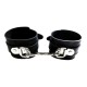 Rouge Garments Black Rubber Wrist Cuffs Rouge Garments Black Rubber Wrist Cuffs
