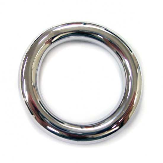 Rouge Stainless Steel Round Cock Ring 40mm Rouge Stainless Steel Round Cock Ring 40mm