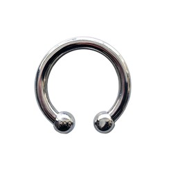 Rouge Stainless Steel Horseshoe Cock Ring 30mm Rouge Stainless Steel Horseshoe Cock Ring 30mm