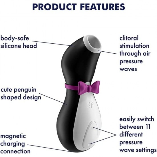Satisfyer Pro Penguin Clitoral Massager Satisfyer Pro Penguin Clitoral Massager