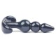 Small Black Beaded Anal Plug Small Black Beaded Anal Plug
