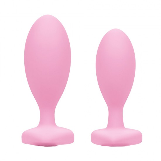 First Time Crystal Booty Duo Butt Plugs First Time Crystal Booty Duo Butt Plugs