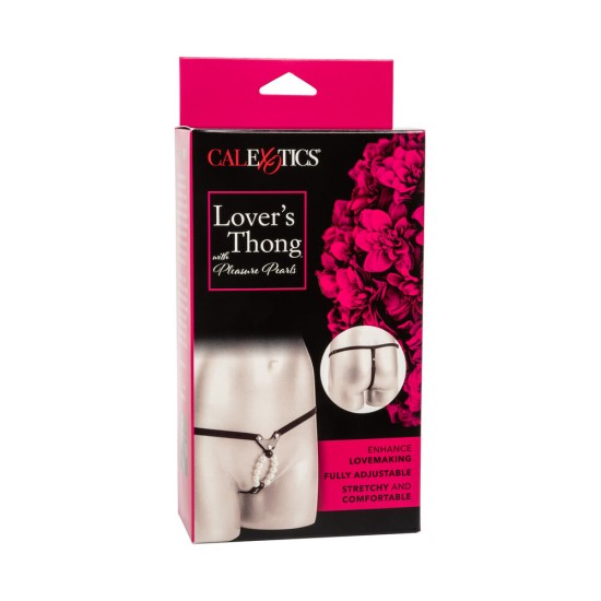 Lovers Thong With Pleasure Pearls Lovers Thong With Pleasure Pearls