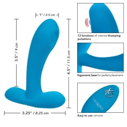 Remote Controlled Pulsing Pleaser Vibrator Remote Controlled Pulsing Pleaser Vibrator