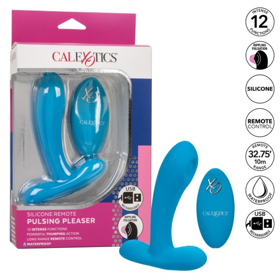 Remote Controlled Pulsing Pleaser Vibrator Remote Controlled Pulsing Pleaser Vibrator