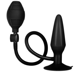 Black Booty Call Pumper Silicone Inflatable Medium Anal Plug Black Booty Call Pumper Silicone Inflatable Medium Anal Plug