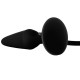 Black Booty Call Pumper Silicone Inflatable Medium Anal Plug Black Booty Call Pumper Silicone Inflatable Medium Anal Plug