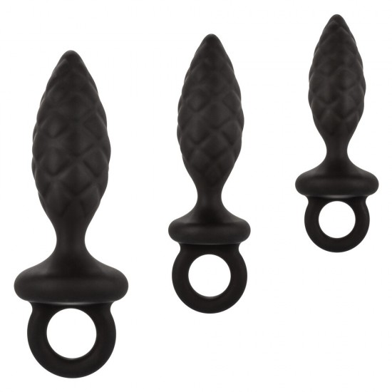 3 Piece Silicone Anal Probe Kit 3 Piece Silicone Anal Probe Kit