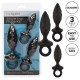 3 Piece Silicone Anal Probe Kit 3 Piece Silicone Anal Probe Kit
