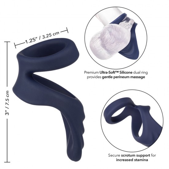 Viceroy Perineum Dual Silicone Cock Ring Viceroy Perineum Dual Silicone Cock Ring