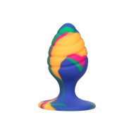 Cheeky Medium Swirl Tie Dye Butt Plug Cheeky Medium Swirl Tie Dye Butt Plug