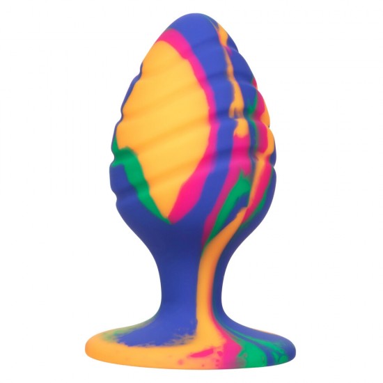 Cheeky Large Swirl Tie Dye Butt Plug Cheeky Large Swirl Tie Dye Butt Plug