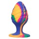 Cheeky Large Swirl Tie Dye Butt Plug Cheeky Large Swirl Tie Dye Butt Plug