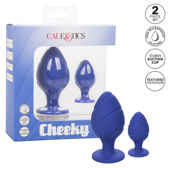 Cheeky Butt Plug Duo Purple Cheeky Butt Plug Duo Purple