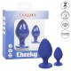 Cheeky Butt Plug Duo Purple Cheeky Butt Plug Duo Purple
