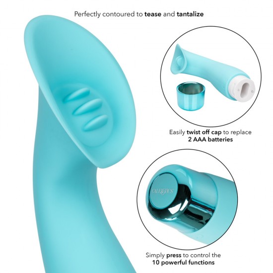 Eden Climaxer Silicone Clitoral Vibe Waterproof 6.25 Inch Eden Climaxer Silicone Clitoral Vibe Waterproof 6.25 Inch