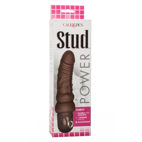 Waterproof Curvy Brown Power Stud Waterproof Curvy Brown Power Stud