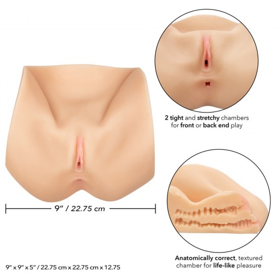 Stroke It Life Size Pussy Flesh Pink Stroke It Life Size Pussy Flesh Pink